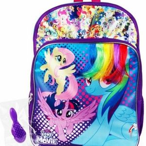 My Little Pony™ 16" Kids Backpack w/ Toy Brush
